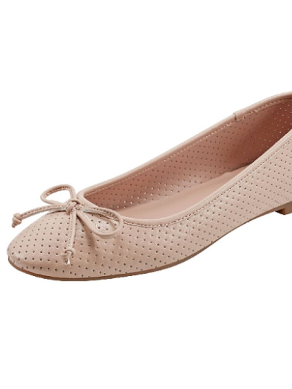 Bandolino Paprika Beige Slip On Comfort Foam Footbed Ballet Flats Size 9.5 NWOB